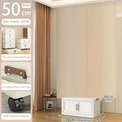 Storage Cabinet Installation Free Storage Cabinet Baby and Kidsren's Clothing Storage Box Snack Plastic Foldableing Storage Cabinet Folding Storage Cabinet Organizer
