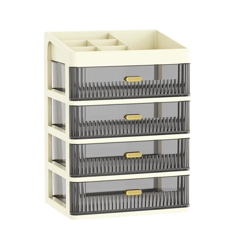 Desktop Organizer Box Multi-Layer Storage for Office Stationery Pencils Student Supplies Bedroom Study Desk Organization
