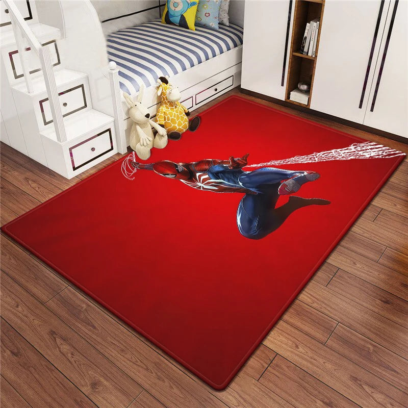 Marvel Series Customizable Carpets for Home Decor - Ideal for Bedrooms Living Rooms Sofas Camping Picnics Children's Rooms