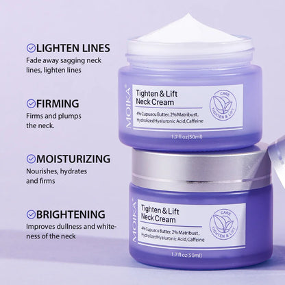 Neck Firming Cream Fading Reducing Fine Lines Brightening Neck Cream Moisturizing Cream Korean Skin Care Beauty Products