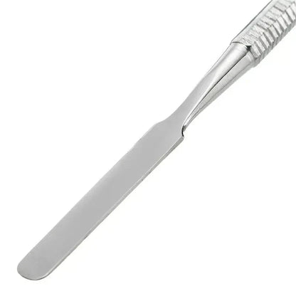 5/10Pcs Stainless Steel Mixing Spatula Tool Spatuler Rod Dental Nail Art Makeup Foundation Eyeshadow Mixing Stick Color Tools