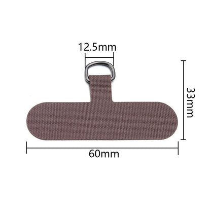 Universal Mobile Phone Lanyard Straps Gasket Anti-lost Nylon Detachable Phone Hanging Cord Patch Replacement Sling Tether Pad