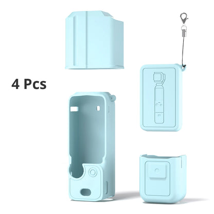 Silicone Case for DJI OSMO Pocket 3 Protective Cover Pocket3 dji Accessories Quality Material case for Osmo Pocket 3