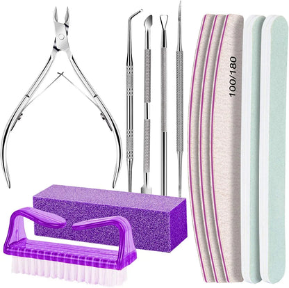 Nail Kit Set Acrylic Powder Monomer Acrylic Liquid For Nail Extension Professional Gel Manicure Set False Nails Art Tools Set *&