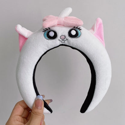 Instagram style Korean super cute doll hairband, internet celebrity face wash hairband, cute and funny hairband headband, female