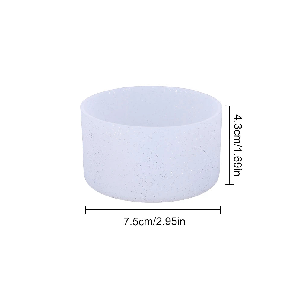 Silicone Water Bottle Boot Anti-Slip Protective Sleeve Heat Insulation Protective Bottom Base for Stanley 20-40oz Water Bottle