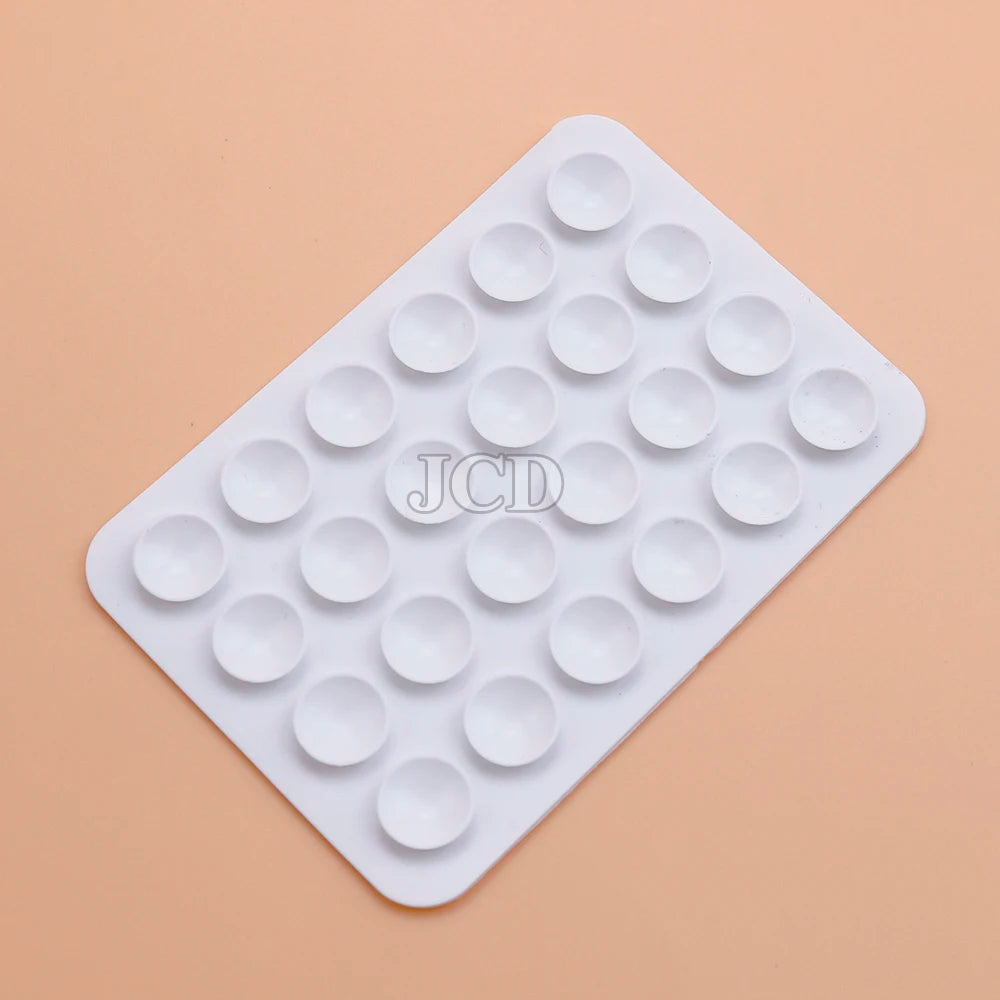 Silicone Suction Pad Back Sticker Suction Cup Phone Holder Silicone Cup Mat Smartphone Wall Stand Fixed For Glass Ceramic Tiles