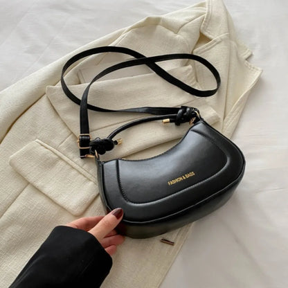 French Luxury Fashion Women's Bag Handbags Ladies Solid Color High-end Texture Versatile Shoulder Bag for Woman
