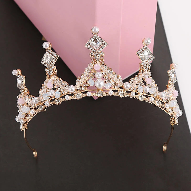 Romantic Multicolor Butterfly Princess Tiaras Crown Headband For Women Girls Wedding Party Hair Accessories Fashion Prom Crown