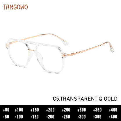 TANGOWO Prescription Glasses for Men Eye-glasses -1 Lunette Myopia Eyeglasses Photochromic Lenses Man Women's Eyepieces Eyewear