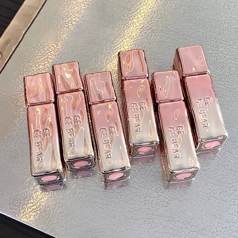 GegeBear Velvet Matte Air Lip Mousse: Long-Lasting, Non-Fading Formula-Natural Look with a Dewy High-Shine Finish for a Radiant