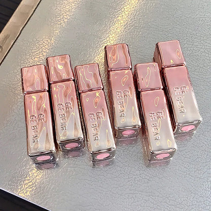 GegeBear Velvet Matte Air Lip Mousse: Long-Lasting, Non-Fading Formula-Natural Look with a Dewy High-Shine Finish for a Radiant