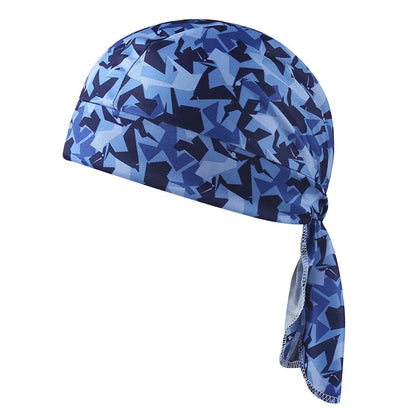 Camouflage Headband Handkerchief Head Man Pirate Hat Cycling Hood Sun Protection Sport Breathable Printed Headscarf Bandana