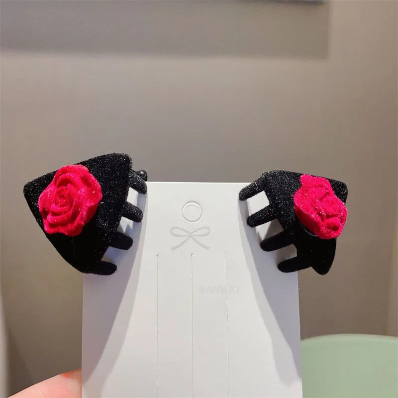 New Cute Plush Cat Claw Hairpin Simple Sweet Girl Baby Small Clasp Clips Children Star Clip Headwear Hair Clips Kids Accessories