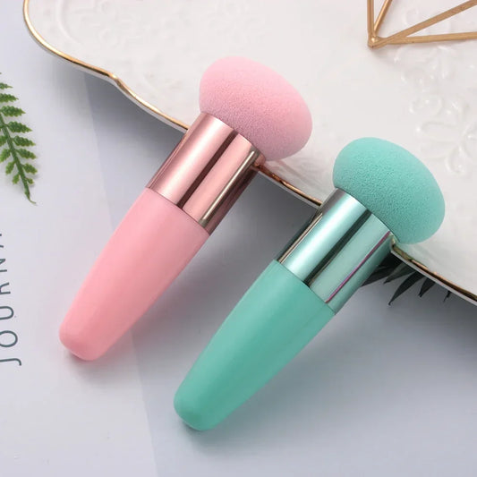 Кисти Для Макияжа Cream Foundation Makeup Brushes Mushroom Head Liquid Sponge Brush Smooth Shaped Cosmetic Tool