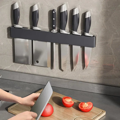 Kitchen Knife Organizer Wall Mounted Multifunctional Kitchen Knife Storage Rack Household Knife Storage Kitchen Storage Supplies