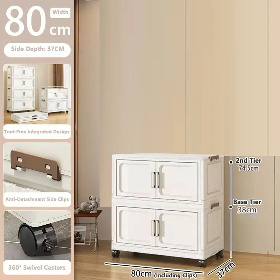Storage Cabinet Installation Free Storage Cabinet Baby and Kidsren's Clothing Storage Box Snack Plastic Foldableing Storage Cabinet Folding Storage Cabinet Organizer