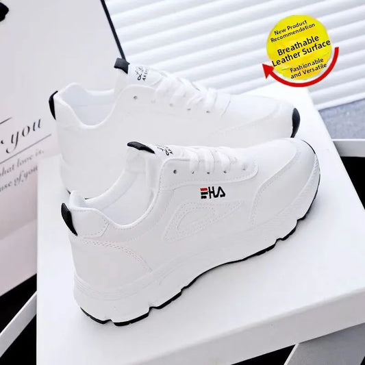 Casual Unisex Low-Top Sneakers Breathable Mesh Lining Lightweight Anti-Slip Rubber Sole EVA Midsole Synthetic Leather Upgrade...