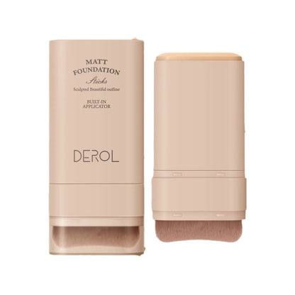 DEROL Eraser Foundation Stick with Makeup Brush