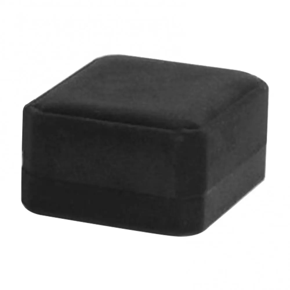 Jewelry Box Earring Ring Display Storage Organizer Square Lid Open Box Case Gift Ring Box Wedding Marry Gifts