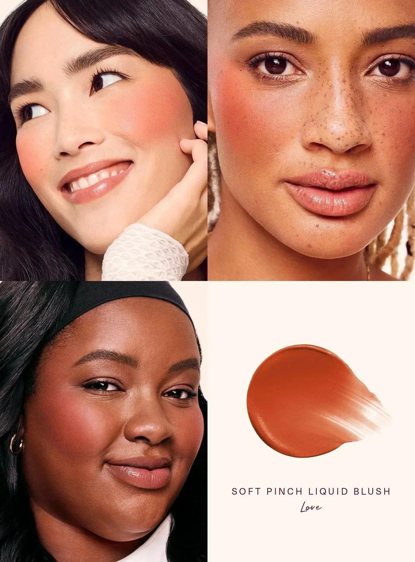 Rare Beauty Lipstick Blush Highlighter Cosmetics Moisturizing Long-Lasting Inspiring Hope Honesty Happiness Joy Makeup with Box