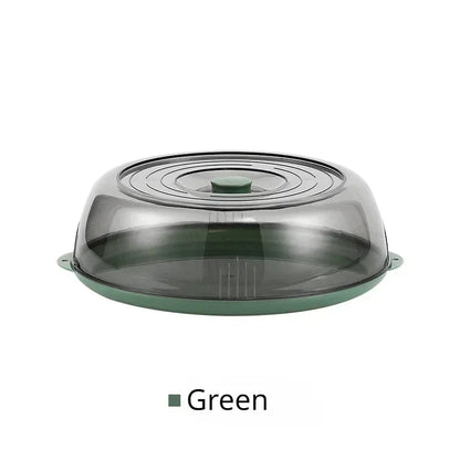 Household Food Insulation Cover Transparent Stackable Dust-Proof Insect Food Insulation Cover Kitchen Gadgets Reusable