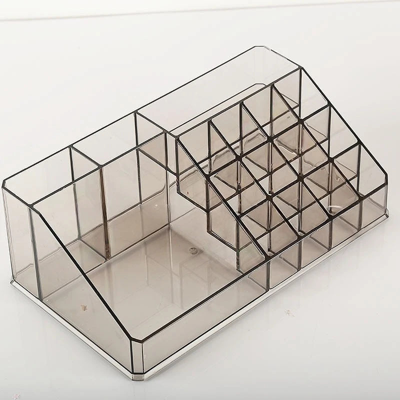 Transparent cosmetics storage box Dresser finishing jewelry lipstick air cushion eyeshadow storage box manufacturer