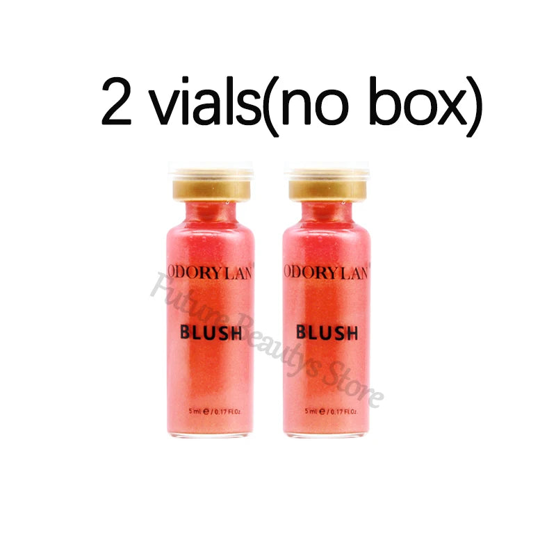 Korea 5ml Semi-Permanent Glow Blush BB Cream Ampoule Serum Set Moisturizing Brighten Serum Concealer Treatment Makeup Skin Care