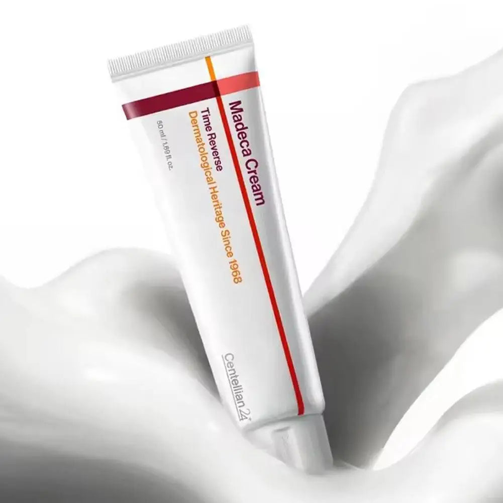 Madeca Time Reverse Cream 50ml Korean Anti-Aging Face Moisturizer with Centella Asiatica Reduces Wrinkles Firms Hydrates