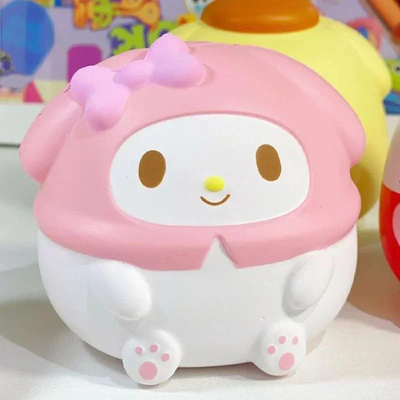 Kuromi Hello Kitty Stress Tabas Squishy Anime Cartoon Free Stuff for Boys Girls Children Pocket Pushy Squeeze Fidget Toys Gift