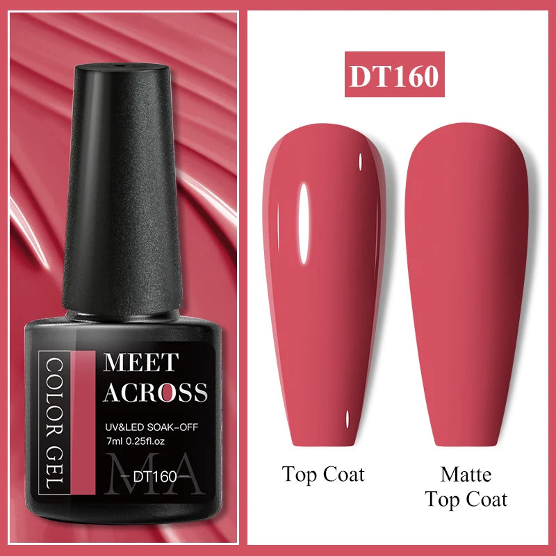 7ml Red Series Cat Magnetic Gel Nail Polish Sparkle Glitter Semi Permanent Nail Art UV Gel Varnish Manicure For Valentines Nails