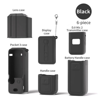 Silicone Case for DJI OSMO Pocket 3 Protective Cover Pocket3 dji Accessories Quality Material case for Osmo Pocket 3