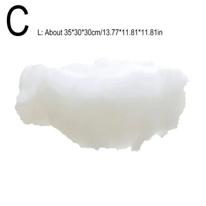 Artificial Cloud White Cotton Cloud Home Decoration Wedding Shop Birthday Party Photography Living Room DIY Hanging Props Decor