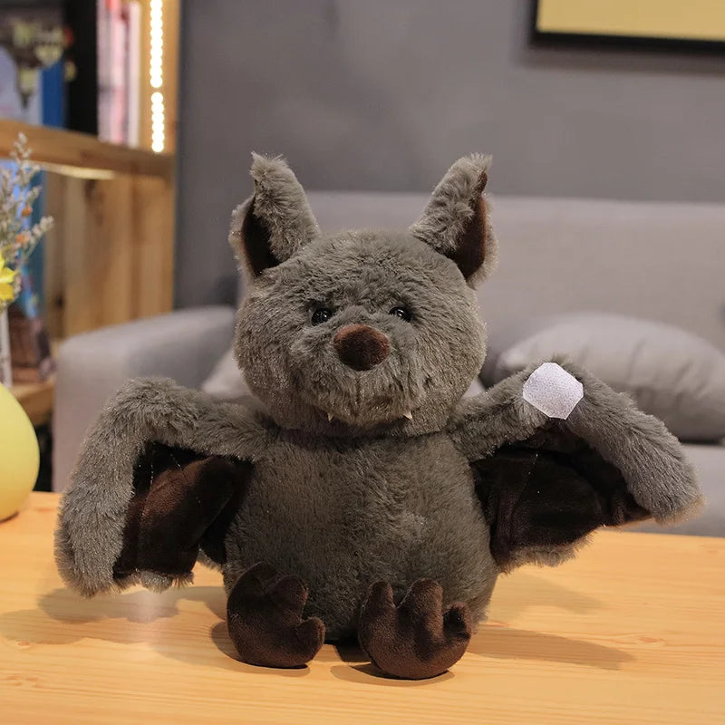 1pc 24CM Cartoon Bat Plush Toy Dark Elf Cute Bat Baby Soft Personality With Sleep Storytelling Plush Toy Gift For Children Kids