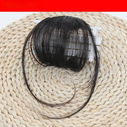 Fake Air Bangs Hair Styling Tools Hair Clip-In Extension Synthetic Hair Fake Fringe Natural False Hairpiece Women Clip In Bangs