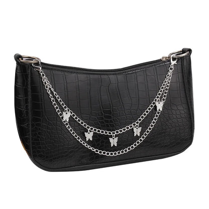 Bag Decoration Metal Chain Strap Pants Clothing Chain Shoulder Bags Chain Bag Handle Pendant With Lobster Buckle Multi-layer DIY