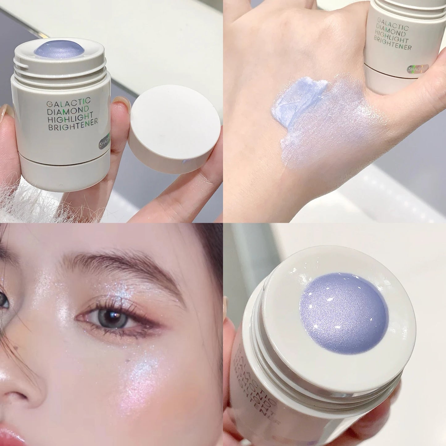 Pearlescent Diamond Highlighting Liquid Intense Sparkle Full Body Shimmer Facial Contour Brightening Lasting Liquid Highlighter