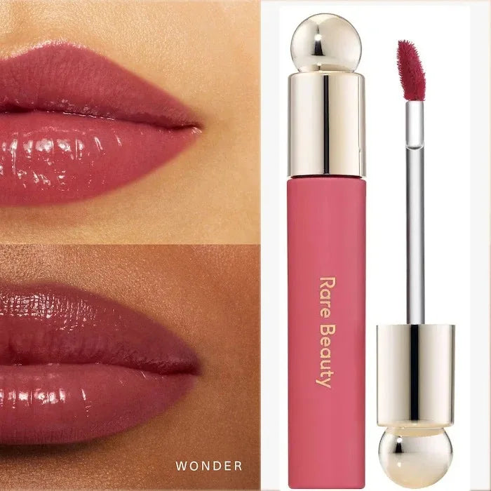 Rare Beauty Lipstick Blush Highlighter Cosmetics Moisturizing Long-Lasting Inspiring Hope Honesty Happiness Joy Makeup with Box