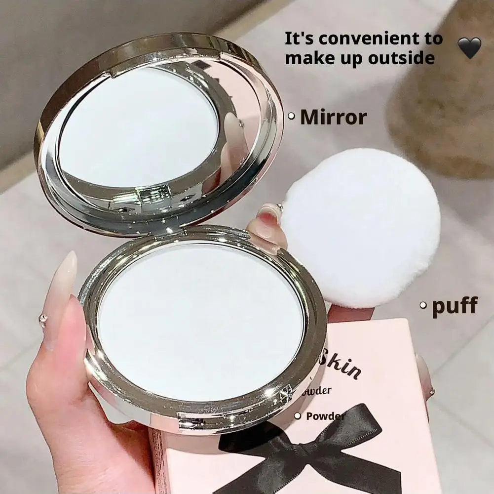 3 Color Natural Pink Loose Powder Oil Control Waterproof Mineral Face Pressed Makeup Powder Cosmetic Long Lasting Setting Powder