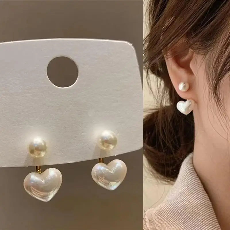 925 Silver Needle Korean Fashion Bowknot Tulip Earrings For Women Jewelry 2026 Trending New Women's White Flower Earrings Brinco