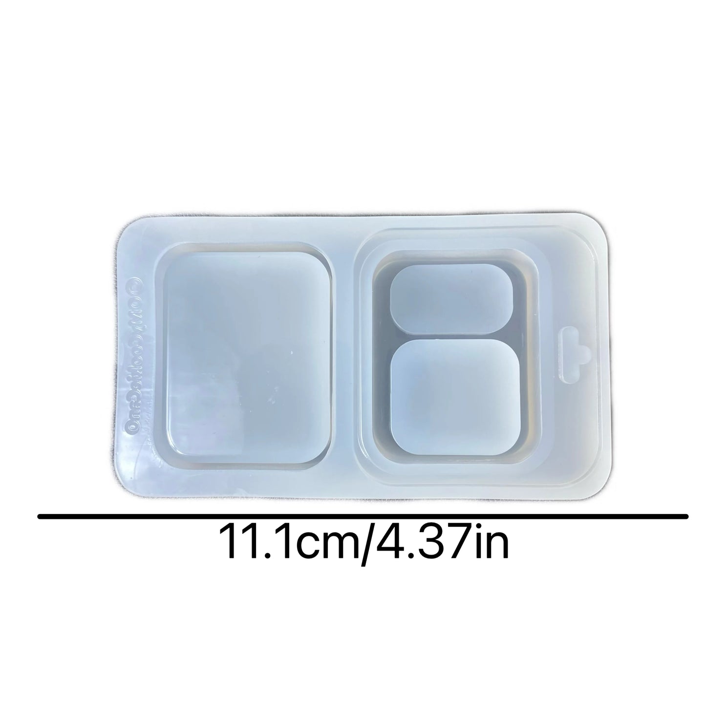 Small Box Resin Casting Mold Silicone Mold Accessories Resin Liquid Mold Resin Keychain Silicone Mold Resin Mold