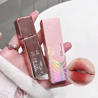 GegeBear Velvet Matte Air Lip Mousse: Long-Lasting, Non-Fading Formula-Natural Look with a Dewy High-Shine Finish for a Radiant