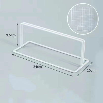 Creative Grid Display Rack with Base Metal Desktop Stand Grid Frame Jewelry Booth Rack For Grid Panel