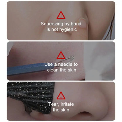 New High-end Deep Cleansing Black Mask Bamboo Charcoal Blackhead Remover Face Mask Skin Care Peal-off Nose Mask 60g
