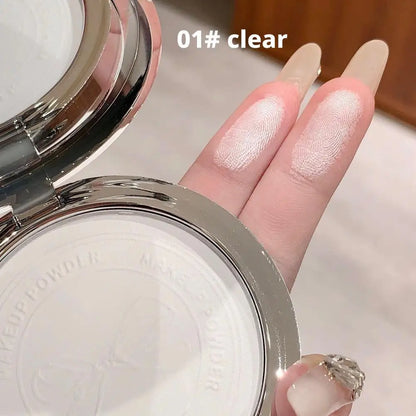3 Color Natural Pink Loose Powder Oil Control Waterproof Mineral Face Pressed Makeup Powder Cosmetic Long Lasting Setting Powder