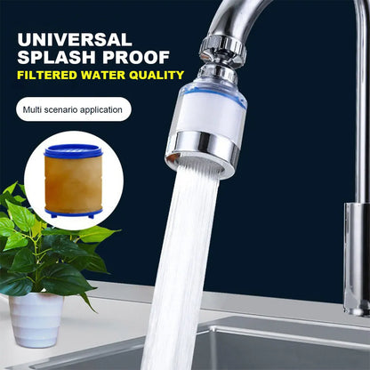 1-5Set Faucet Water Filter 360 Degree Rotating Splash Filters Remove Chlorine Heavy Metals Filtered Showers Head Bath Purifier ﻿