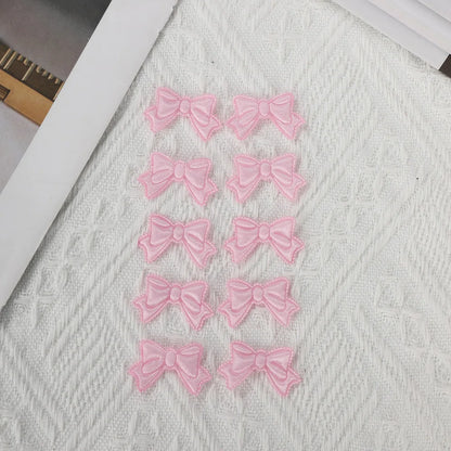 10Pcs Sweet Plush DIY Photocard Holder Handmade Material Korean Idol Photo Card Holder Lace Strips Cute Cartoon Ears Accessories