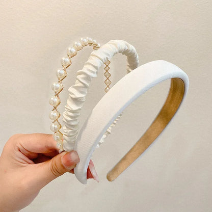 3pcs Set Fashion Girls Women Cloth Hair Bands Headdress Headband Girls Hairband Hair Hoop Female Hair Accessories Headwear
