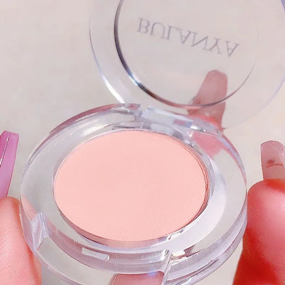 Girl Blush Peach Cream Makeup Blusher Palette Cheek Contour Pink Waterproof Cosmetic Beauty Powder Soft Smooth New Makeup Rouge