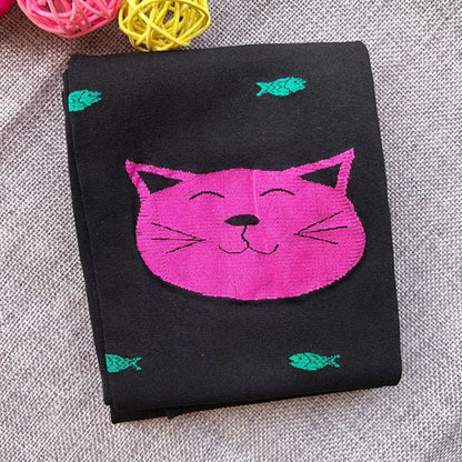 Girls Stockings Kids Tights Spring Autumn Cat Fish Children Pantyhose Stockings Clothes Toddlers Kitty Legging Bodysuits